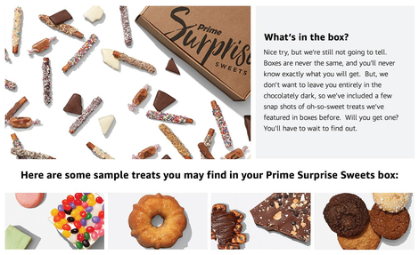 Amazon Surprise Sweets Box | $14 | Amazon